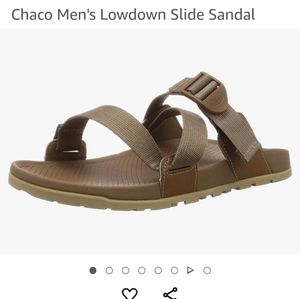 Men's Chaco Lowdown Slides, Otter, Size 12
